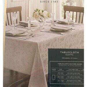 Waterford Luxury Tablecloth Gray Hanukkah Menorah Star Festival of Lights 70x84